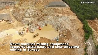 Mineral Extraction: Securing access to raw materials at minimum environmental and social costs