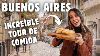 Probando comida ARGENTINA con un local en SAN TELMO, BUENOS AIRES  Argentina