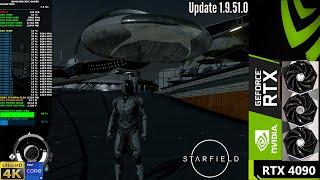 Starfield Update 1.9.51.0 Max Settings DLAA+FG 4K | RTX 4090 | i9 13900K