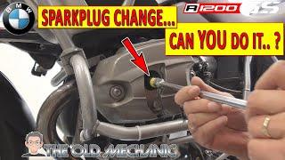 ‍ How to Change SPARK PLUGS on a BMW R1200GS ⭕ The Old Mechanic's Guide ‍