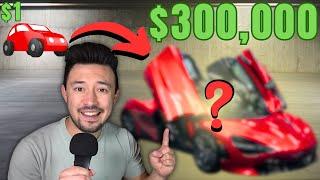 $1 vs $300,000 Car ASMR in Public