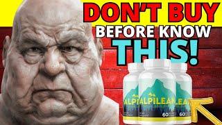 ALPILEAN REVIEW ️ ALPILEAN NEW INFO ️ Official Alpilean Capsule Alpilean Real Ice Hack Diet