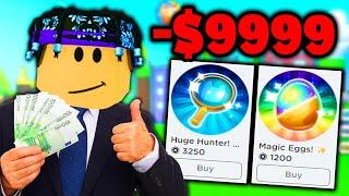 I Spent ALL my ROBUX on NEW Pet Sim 99 Game passes!