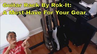 Guitar Rack By Rok-it: A Must-Have For Your Gear!