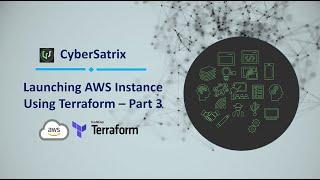 Launching AWS Instance using Terraform - Part 3 (Terraform Code to access[Key Pair] AWS Instance)