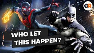 The Batman: Arkham Origins and Marvel's Spider-Man: Miles Morales Holiday Rivalry