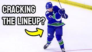 The Canucks have an absolute STAR in the making...