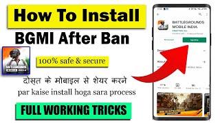 How To Install BGMI After Ban, Download Bgmi With Obb Files