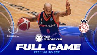 BC Parnu Sadam v CSM CSU Oradea | Full Basketball Game | FIBA Europe Cup 2024-25