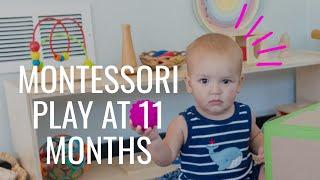 Montessori Baby Play at 11-Months-Old