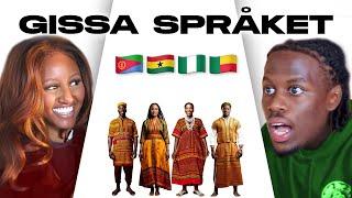 Gissa Språket: Afrika Edition | UZU TV