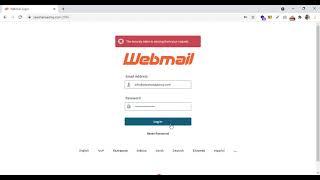 How to login webmail