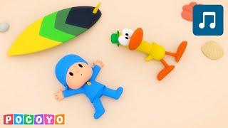  SURF'S UP!  Ride the waves with Pocoyo and LET'S DANCE | Pocoyo English | Kids Songs