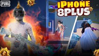 iPhone 8plus 60Fps Clutches  || iPhone 8plus pubg test in 2024 |Crusher Op