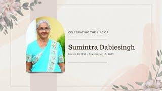 Celebrating the Life of Sumintra Dabiesingh | Funeral Service