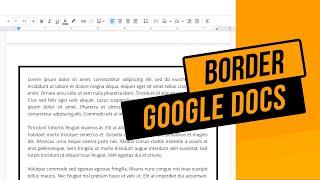 How to Add Page Border in Google Docs | 3 Different Ways