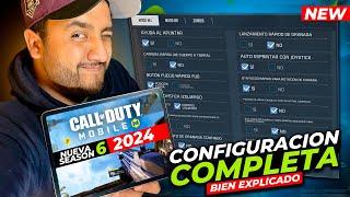 ¿Como tener las mejores configuraciones de Call Of Duty MOBILE en la Season 6? (Explicado) | 2024