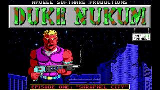 Longplay: Duke Nukem - Episode 1: "Shrapnel City" (1991) [MS-DOS]