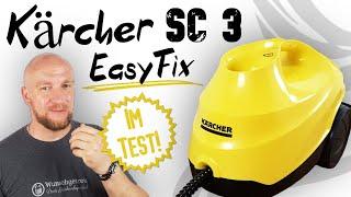 Kärcher Dampfreiniger SC 3 Easyfix Test ► Einfach mal abdampfen!  Bei uns im Test! | Wunschgetreu