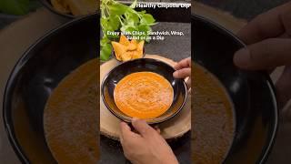 Searching for creamy & spicy Dip? Try this healthy & high protein Bell Pepper chipotle dip #shorts