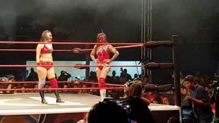 PUERTORRIQUEÑA LUCHADORA VANILLA REGALO UN BAILE SENSUAL A LOS ESPECTADORES