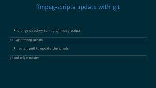 ffmpeg-scripts update with git