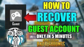 How To Recover Pubg Guest Account | Pubg Mobile Guest Account Recovery | OfficialBot