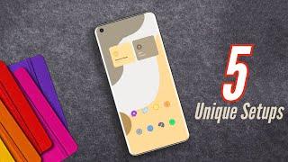 Top 5 UNIQUE Android Setups You MUST Try