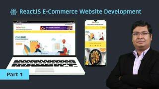 ReactJS Tutorial in Hindi | E-Commerce Website Development for Beginners