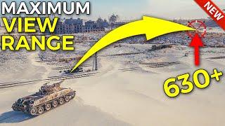 Maximum View Range is CRAZY! | World of Tanks Rheinmetall Panzerwagen Update 1.10