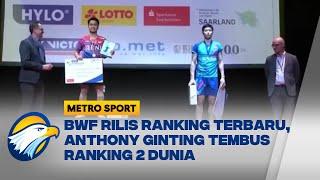 Anthony Ginting Ranking 2 Dunia Tunggal Putra