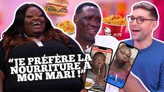 Hawabelle & Mohamed : INTIMITÉ & OBÉSITÉ morbide, Mariage KFC, Elle préfère la NOURRITURE à son MARI