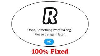 Fix Revolut Oops Something Went Wrong Error. Please Try Again Later Problem Error Solved