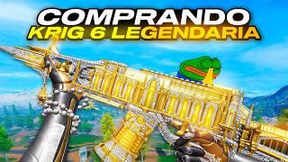 Comprando la Nueva KRIG 6 Legendaria (La personaje es GOD ) | COD mobile