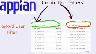 8. Appian Record User Filters | Expression Mode | Guided Configuration