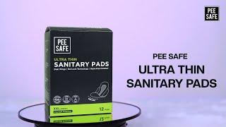 Pee Safe XXL Ultra Thin Sanitary Pads | Leak proof Sanitary Napkins | Extra Long Ultra Thin Pads