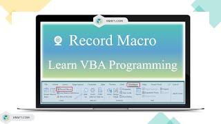 Record Macro in Excel