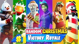 The *RANDOM* CHRISTMAS BOSS Challenge in Fortnite!