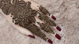 Stylish Arabic mehndi design|| Ramzan special mehndi