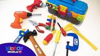 Hand tools for kids - toy handy tools - learn hand tools