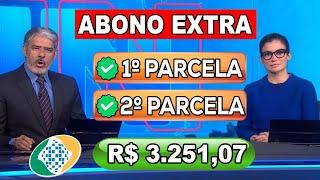 ️APROVADO! ABONO EXTRA EM JUNHO 2 PARCELAS PARA APOSENTADOS E PENSIONISTAS EM 2024