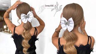 Sleek low QUICK wave ponytail (long lasting for LONG HAIR)