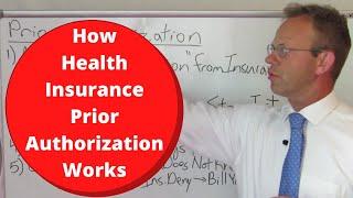 How Health Insurance Prior Authorization Works