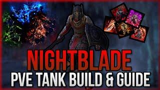 ️️ ESO - PvE Nightblade Tank Build & Guide | Sets, Skills, CP etc. | Lost Depths - Update 35
