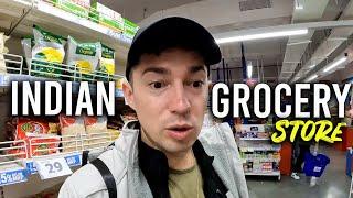 My First Time inside an Indian Grocery Store 