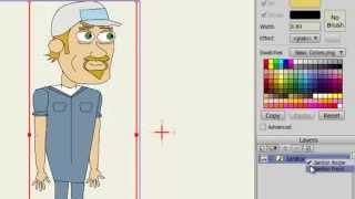 Anime Studio 10 - Debut & Pro - Switch Layer - Tutorial