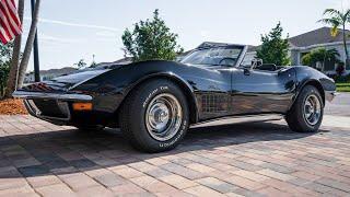 1970 Chevrolet Corvette Stingray Convertible LS5 454ci V8 Walk-around Video