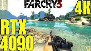 Far Cry 3 RTX 4090 MSAA8X Maxed Settings Performance 4K UltraHD