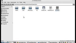 JavaFX example  save TextArea to file, using FileChooser