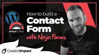 Create a Contact Form: Ninja forms WordPress Plugin Tutorial